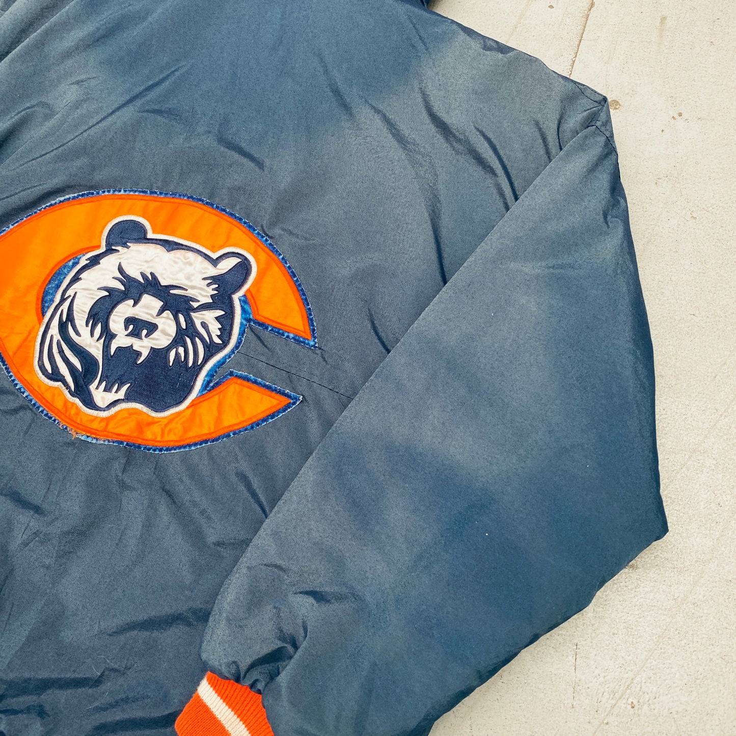 Chicago Bears: 1990's Fullzip Starter Parka Jacket (XL)