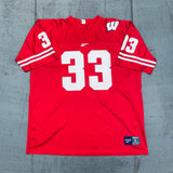 Wisconsin Badgers: No. 33 "Ron Dayne" Reebok Jersey (XL)
