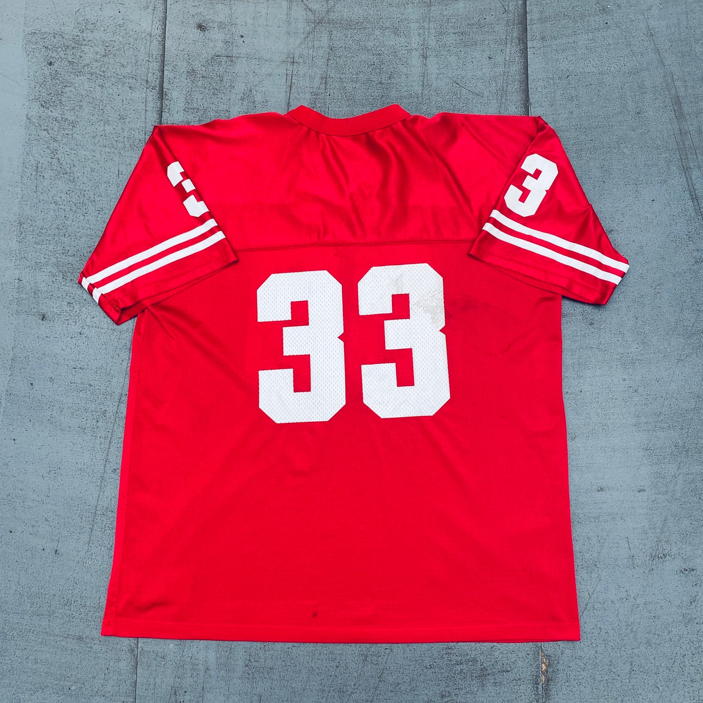 Wisconsin Badgers: No. 33 "Ron Dayne" Reebok Jersey (XL)