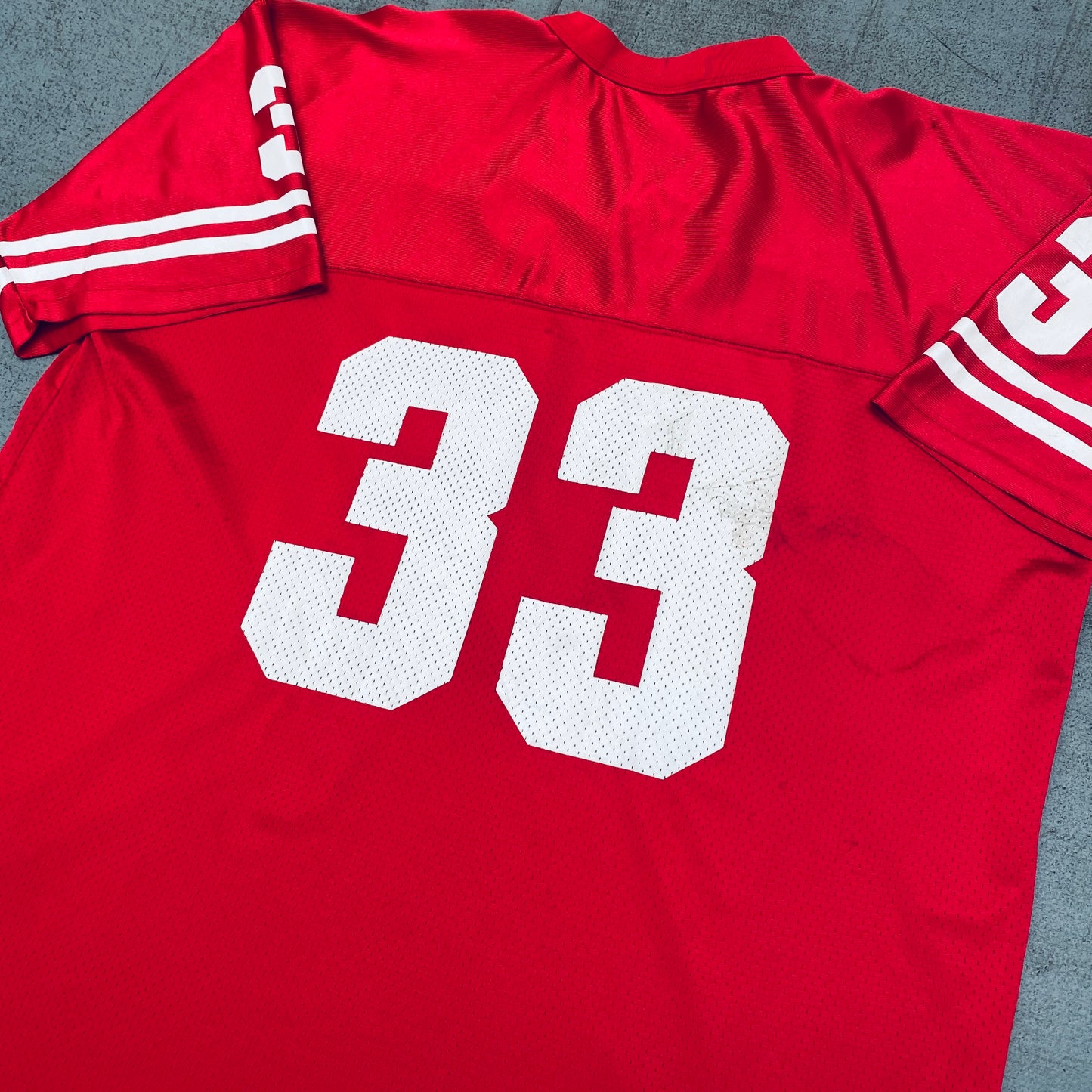 Wisconsin Badgers: No. 33 "Ron Dayne" Reebok Jersey (XL)