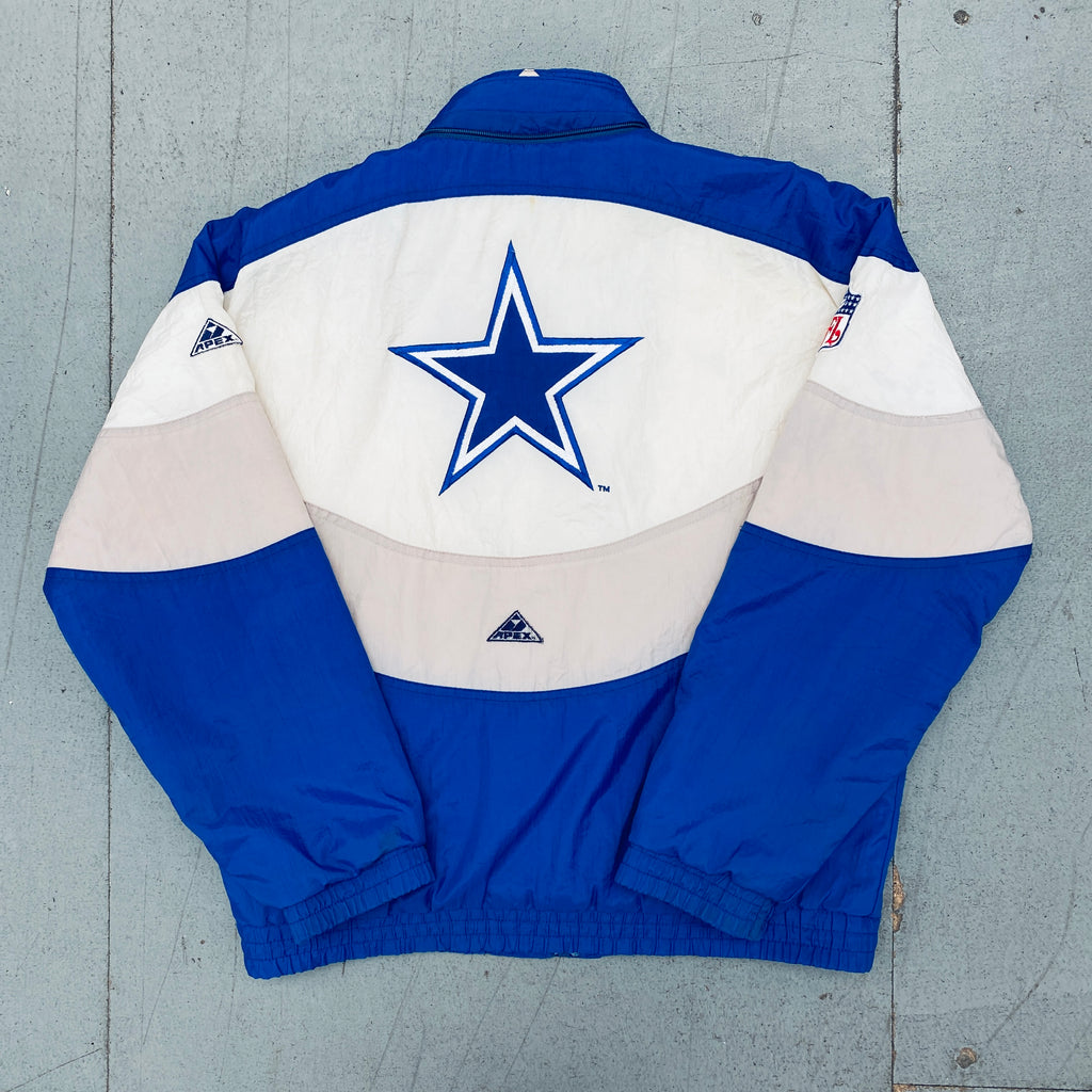 Dallas Cowboys: 1990's Apex One Wave Fullzip Pro Line Jacket (S