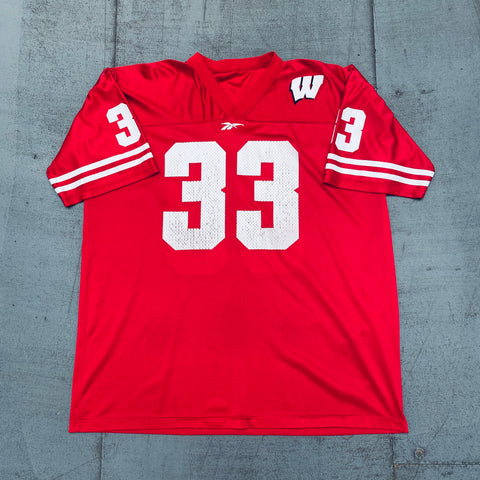 Wisconsin Badgers: No. 33 "Ron Dayne" Reebok Jersey (XL)