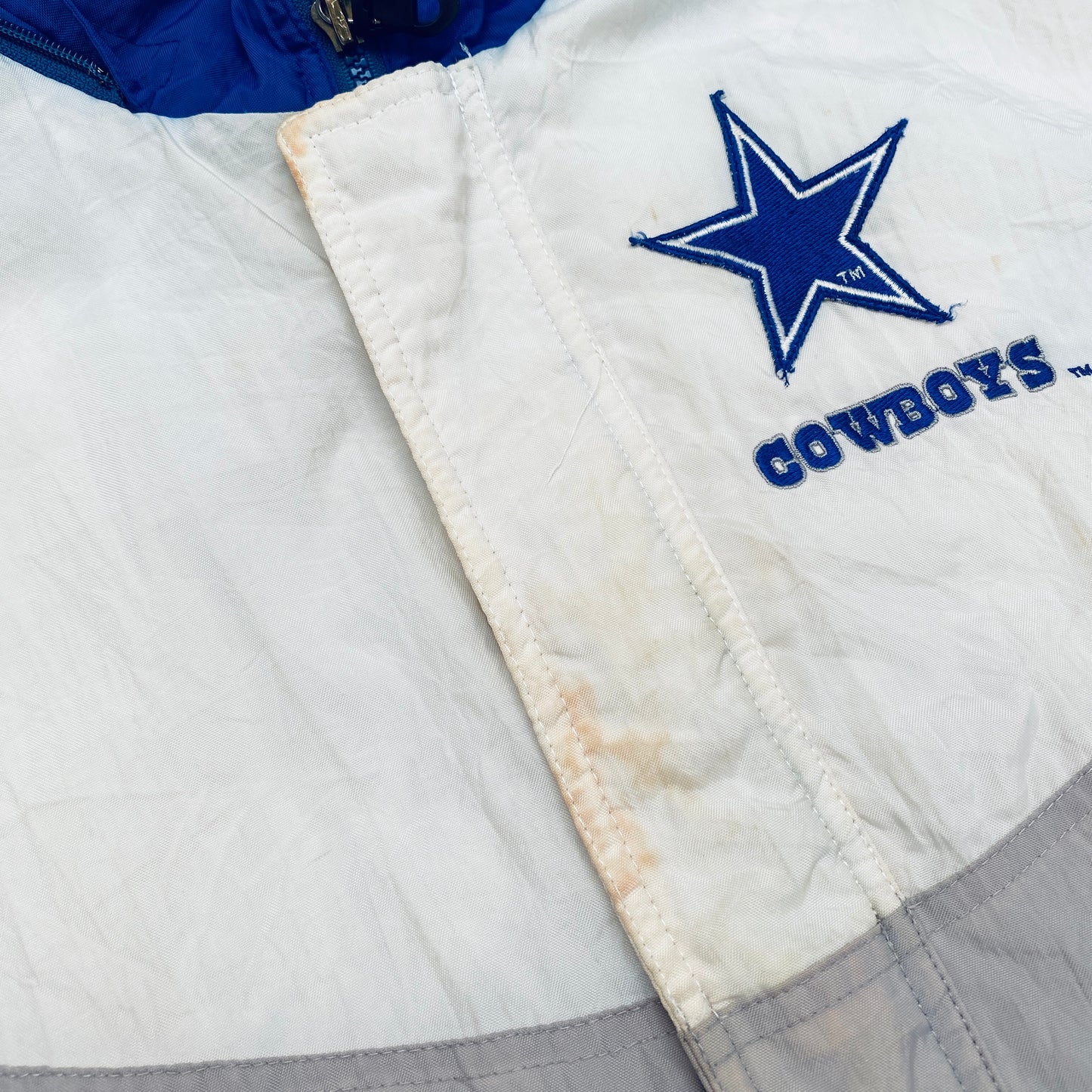 Dallas Cowboys: 1990's Apex One Wave Fullzip Pro Line Jacket (S)