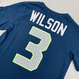 Seattle Seahawks: Russell Wilson Fan Tee (XS)