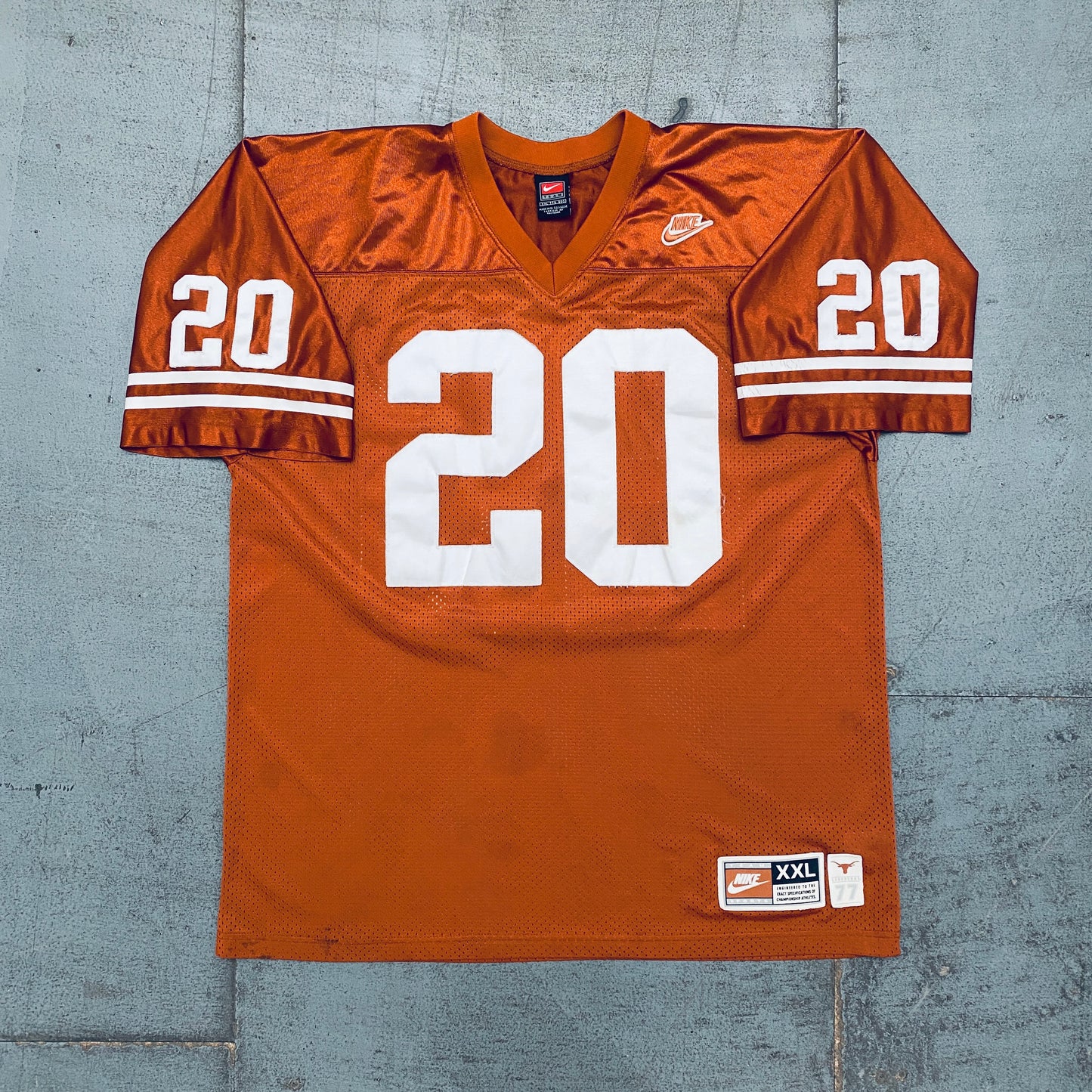 Texas Longhorns: Earl Campbell 1977 "Heisman Trophy Winner" Nike Throwback Jersey - Stitched (XXL)