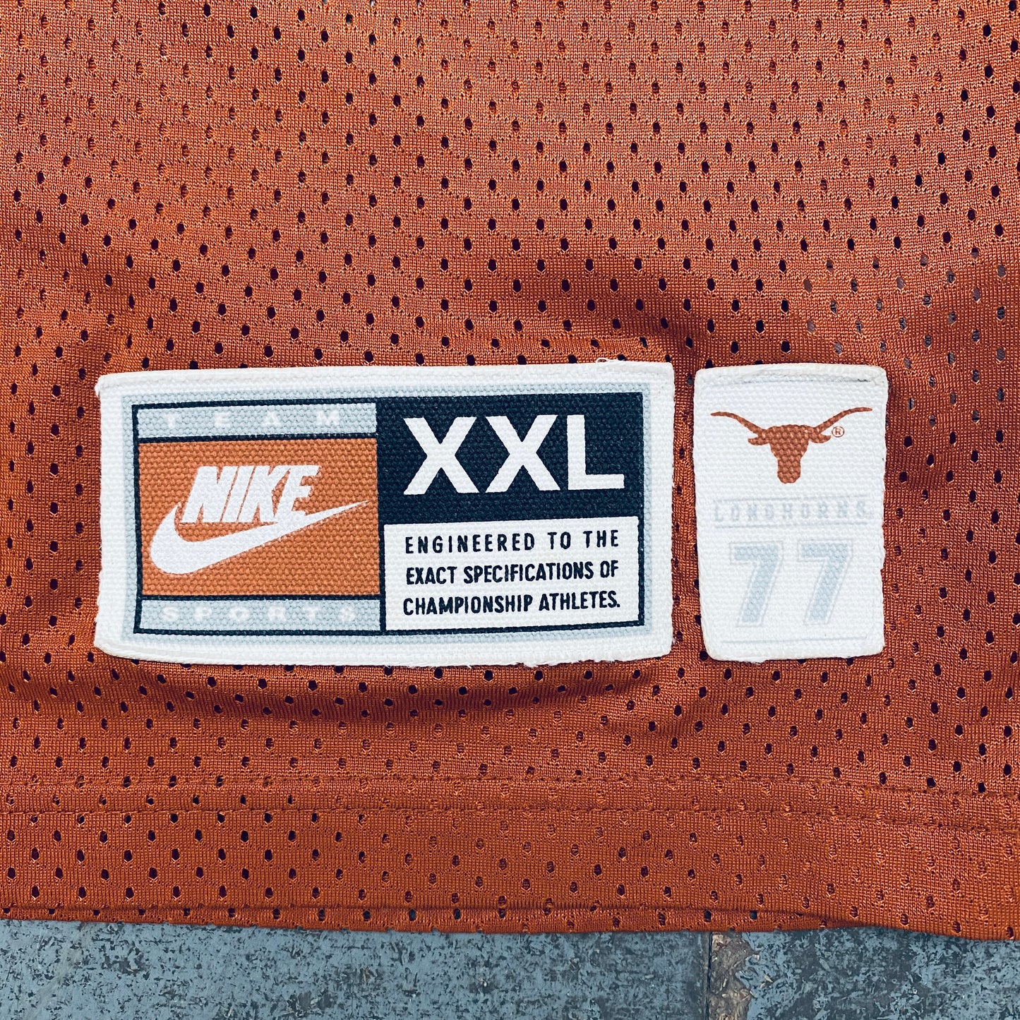 Texas Longhorns: Earl Campbell 1977 "Heisman Trophy Winner" Nike Throwback Jersey - Stitched (XXL)