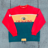 WLAF: Barcelona Dragons 1990's Adidas Embroidered Spellout Sweat (XL)