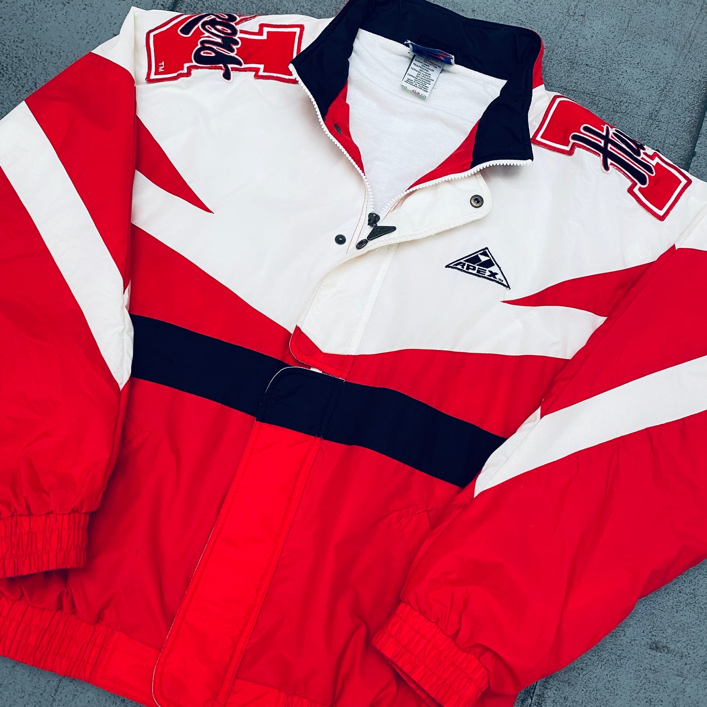 Nebraska Cornhuskers: 1990's Apex One Fullzip Lightweight Jacket (XL)