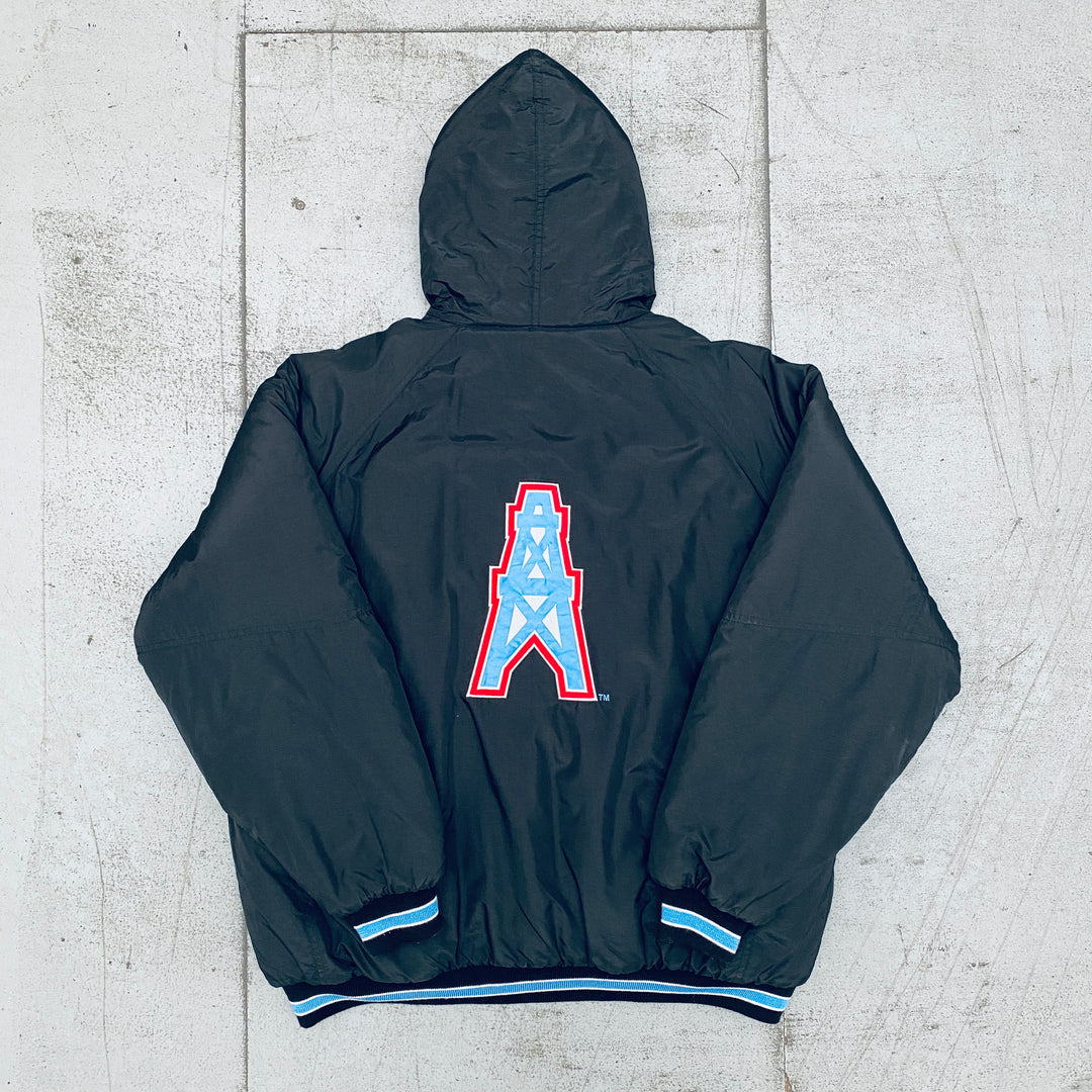 Vintage 1990s Starter Houston outlet Oilers Jacket