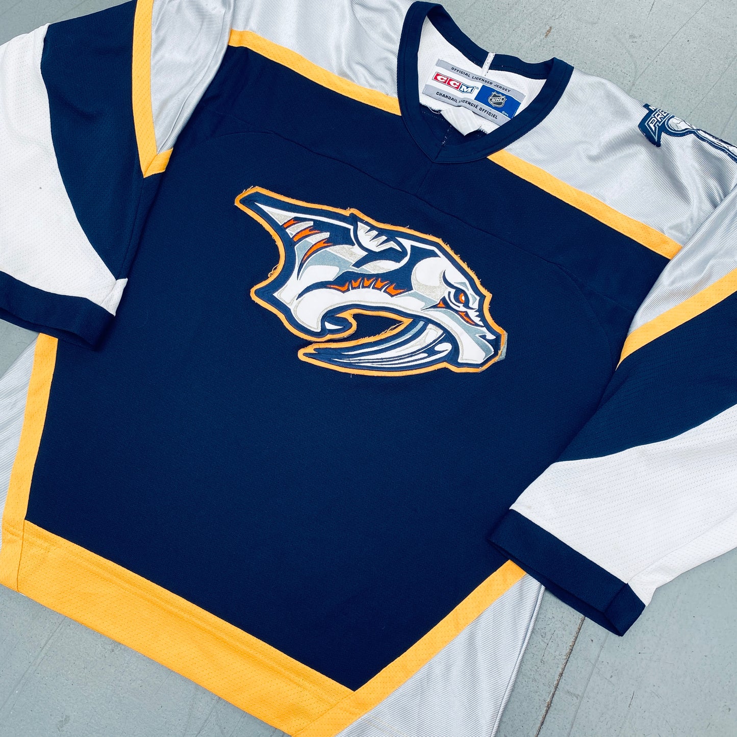 Nashville Predators: 2001 CCM Jersey (M)