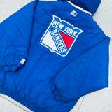 New York Rangers: 1990's Fullzip Starter Jacket (M)