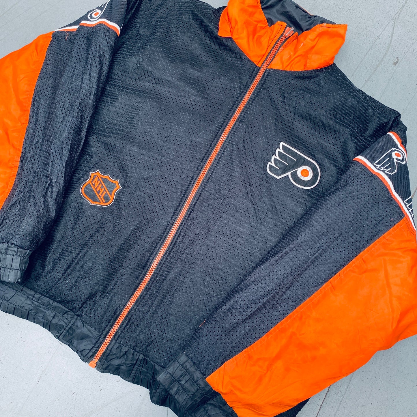 Philadelphia Flyers: 1990's Pro Player Reversible Fullzip Jacket (XL/XXL)