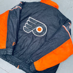 Philadelphia Flyers: 1990's Pro Player Reversible Fullzip Jacket (XL/XXL)