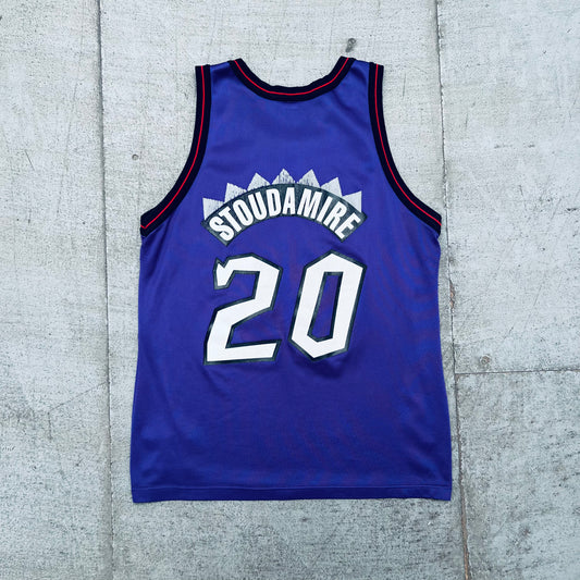 Toronto Raptors: Damon Stoudamire 1995/96 Rookie Champion Jersey (M)