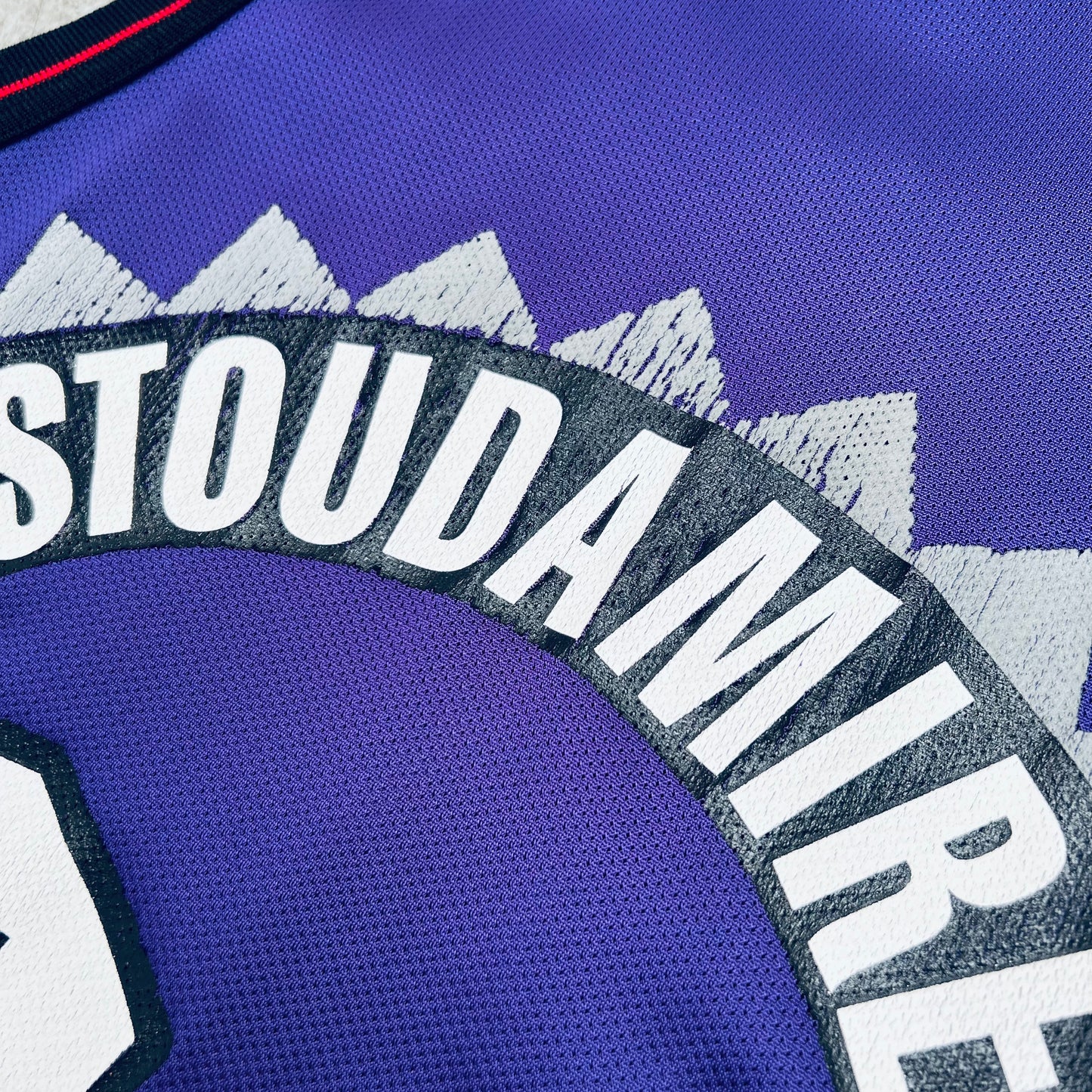 Toronto Raptors: Damon Stoudamire 1995/96 Rookie Champion Jersey (M)