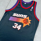 Phoenix Suns: Charles Barkley 1995/96 Blackout Champion Jersey (L)
