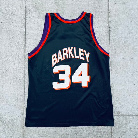 Phoenix Suns: Charles Barkley 1995/96 Blackout Champion Jersey (L)