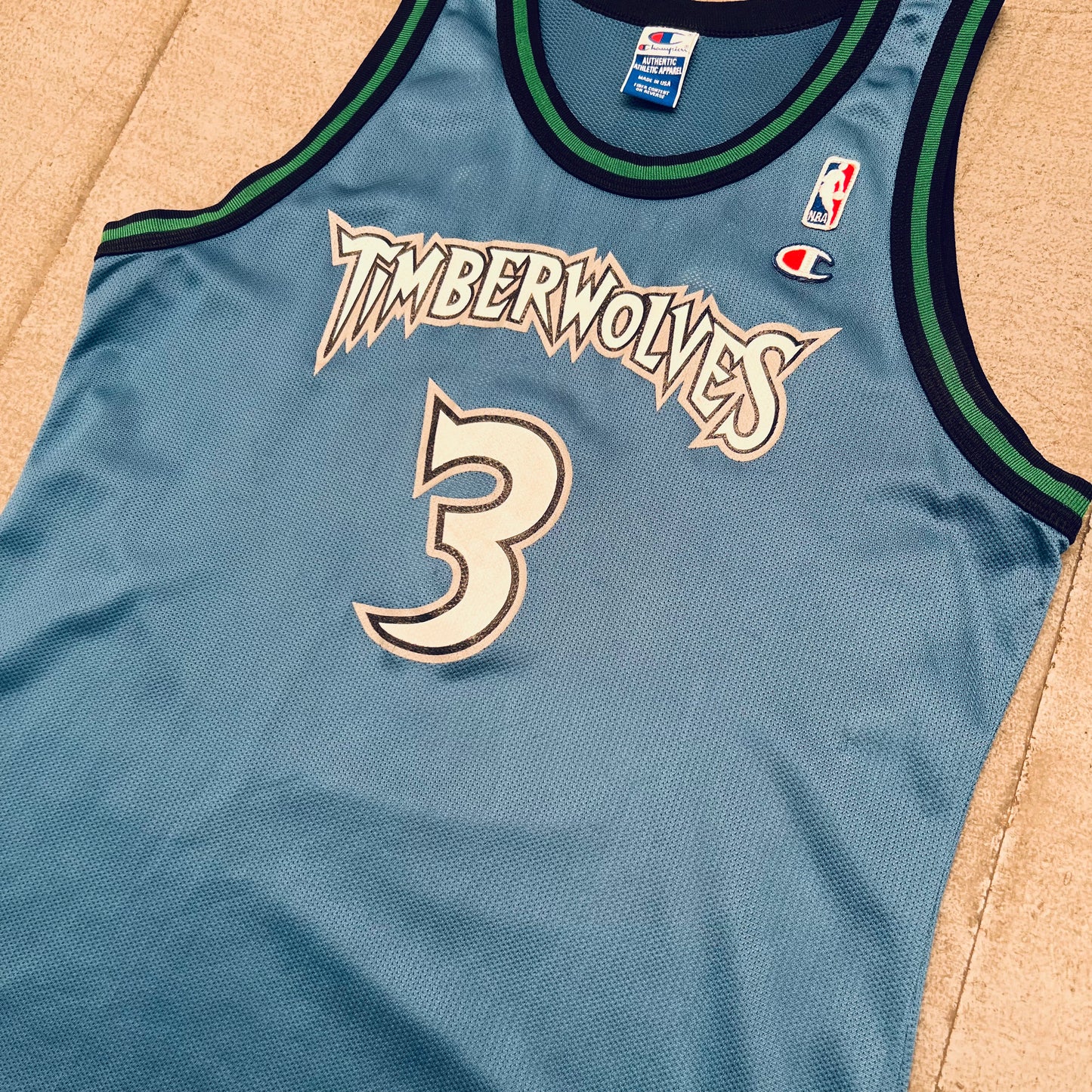 Minnesota Timberwolves: Stephon Marbury 1996/97 Rookie Champion Jersey (M/L)