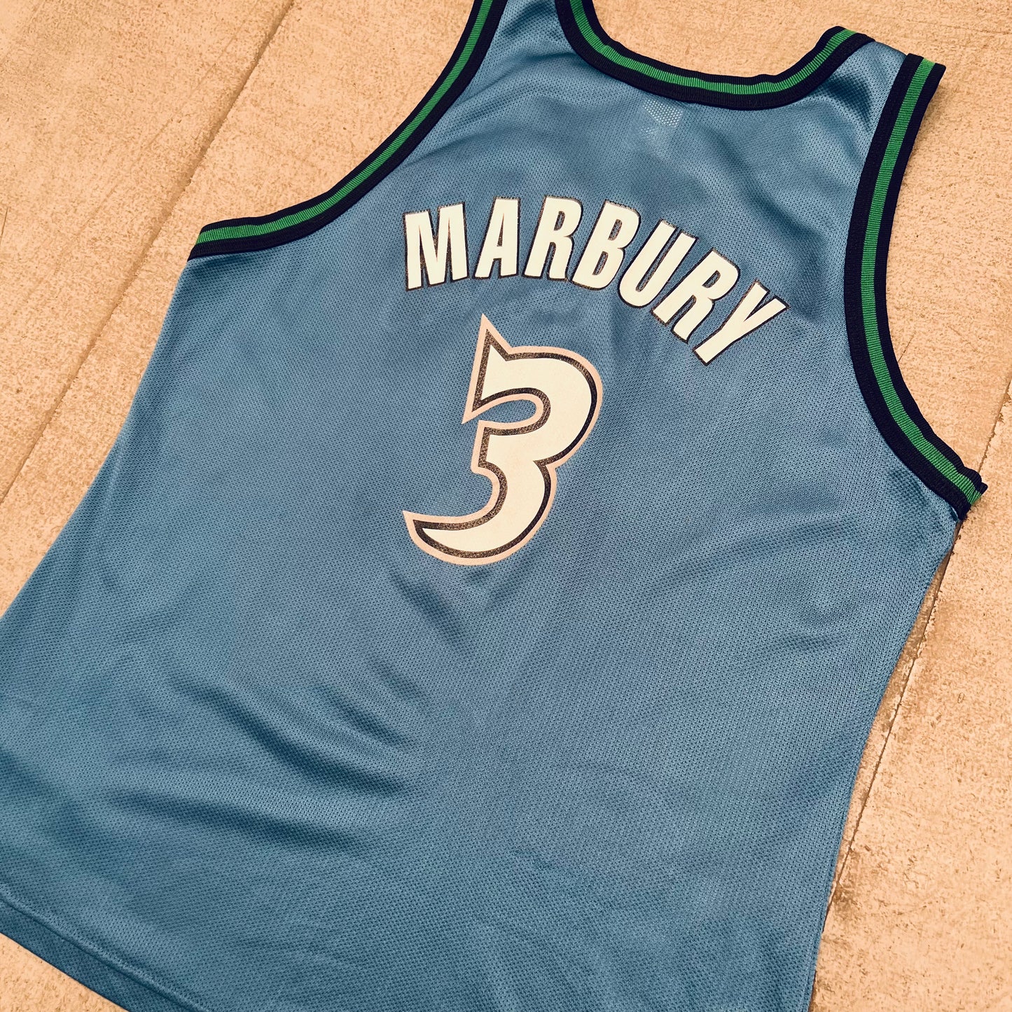 Minnesota Timberwolves: Stephon Marbury 1996/97 Rookie Champion Jersey (M/L)