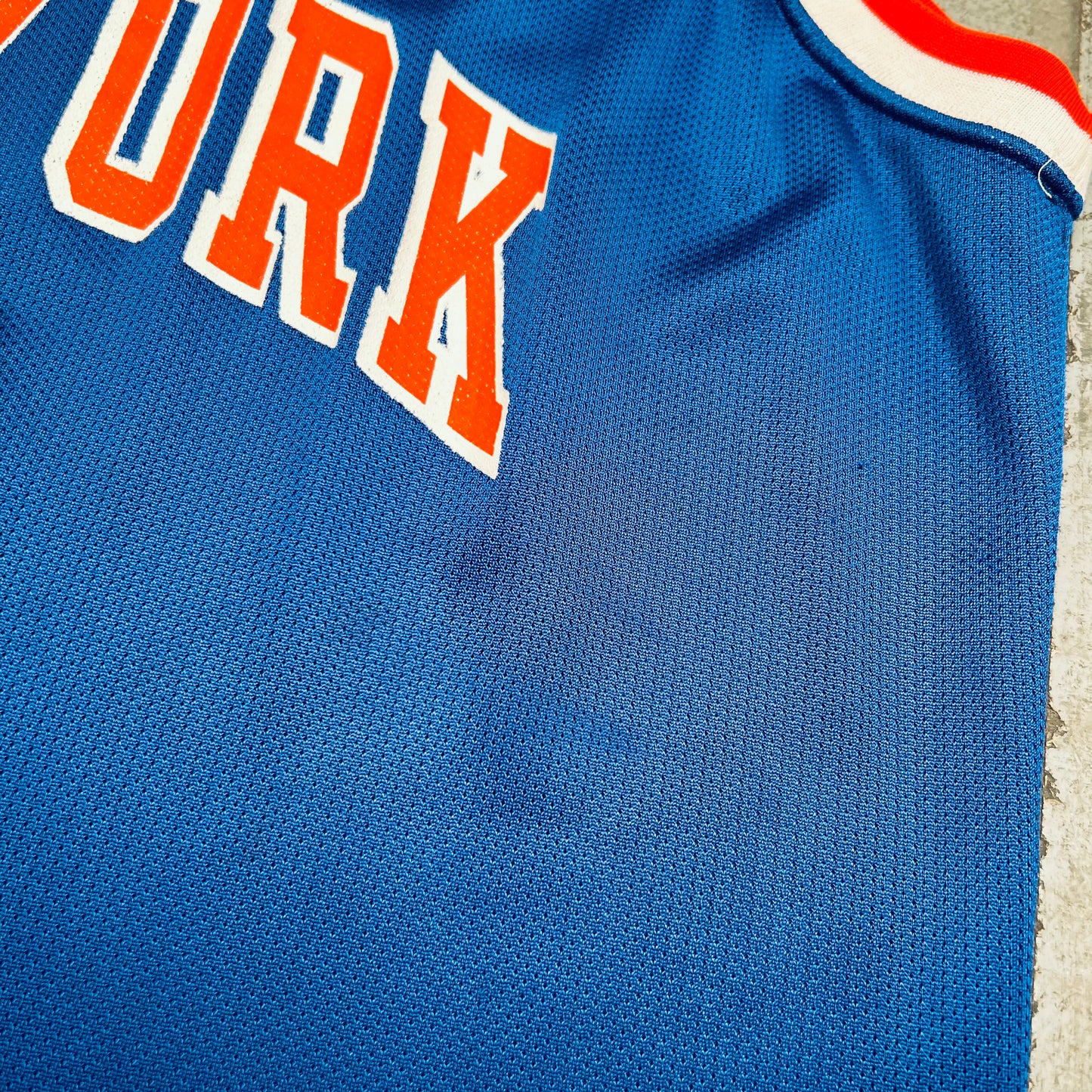 New York Knicks: John Starks 1994/95 Champion Jersey (L)