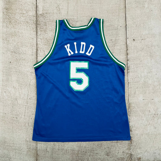 Dallas Mavericks: Jason Kidd 1994/95 Rookie Champion Jersey (L/XL)