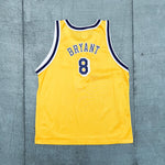 Los Angeles Lakers: Kobe Bryant 1996/97 Rookie Champion Jersey (S)
