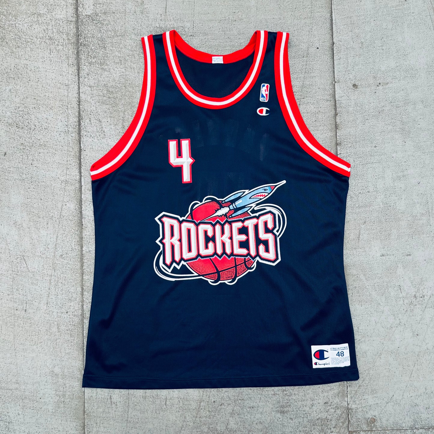 Houston Rockets: Charles Barkley 1996/97 Champion Jersey (L/XL)