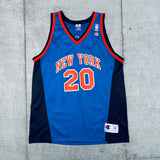 New York Knicks: Allan Houston 1998/99 Champion Jersey (L/XL)