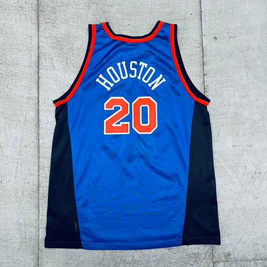 New York Knicks: Allan Houston 1998/99 Champion Jersey (L/XL)