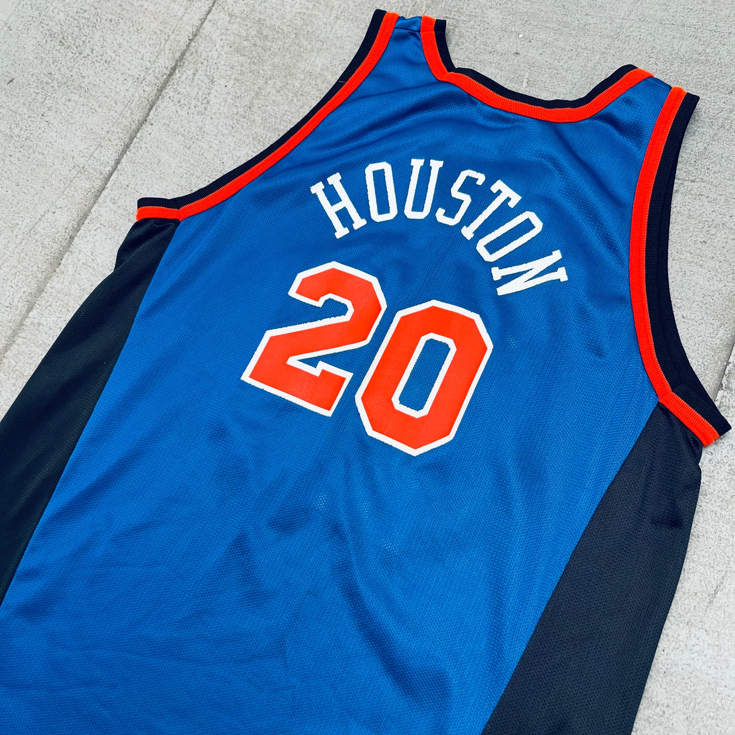 New York Knicks: Allan Houston 1998/99 Champion Jersey (L/XL)