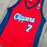 Los Angeles Clippers: Lamar Odom 1999/00 Rookie Red Champion Jersey (M/L)