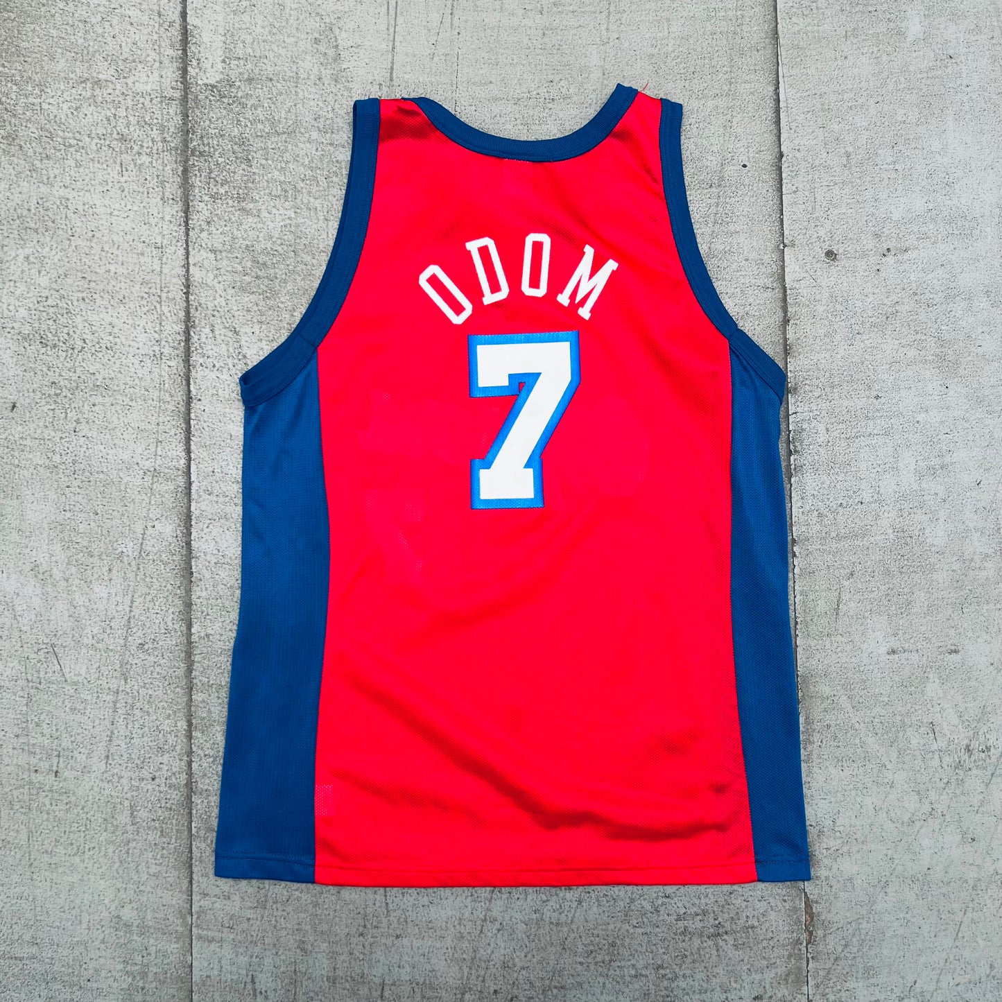 Los Angeles Clippers: Lamar Odom 1999/00 Rookie Red Champion Jersey (M/L)