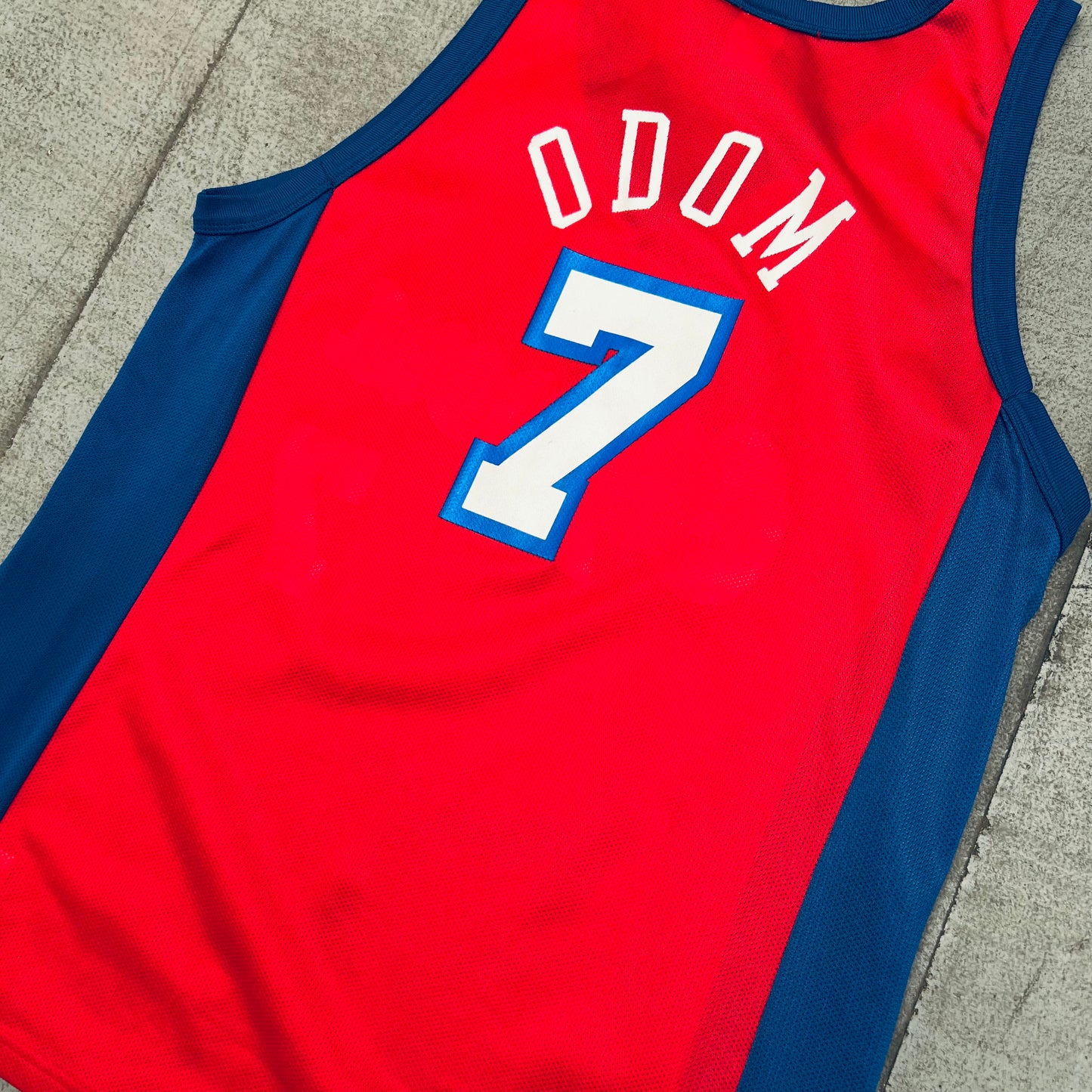 Los Angeles Clippers: Lamar Odom 1999/00 Rookie Red Champion Jersey (M/L)