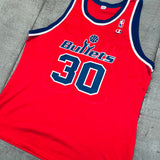 Washington Bullets: Rasheed Wallace 1995/96 Rookie Champion Jersey (XL)