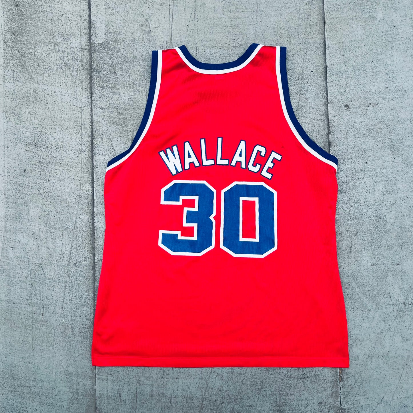 Washington Bullets: Rasheed Wallace 1995/96 Rookie Champion Jersey (XL)