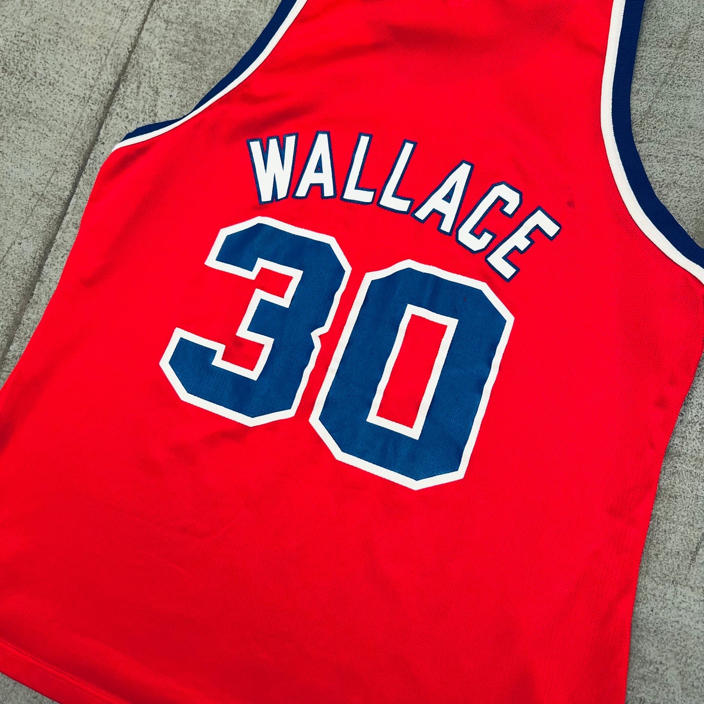 Washington Bullets: Rasheed Wallace 1995/96 Rookie Champion Jersey (XL)