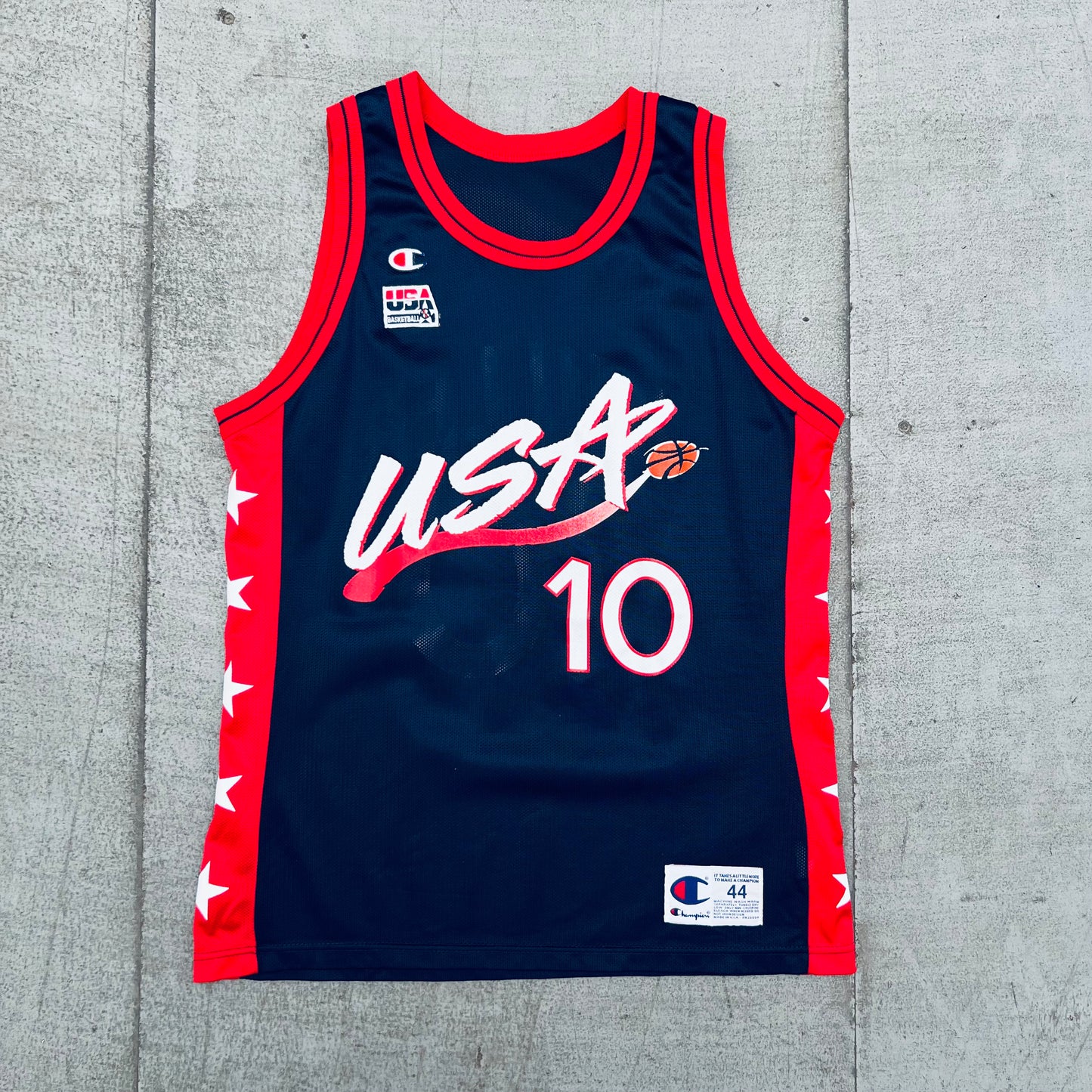 Team USA: Reggie Miller 1996 Champion Jersey (M)