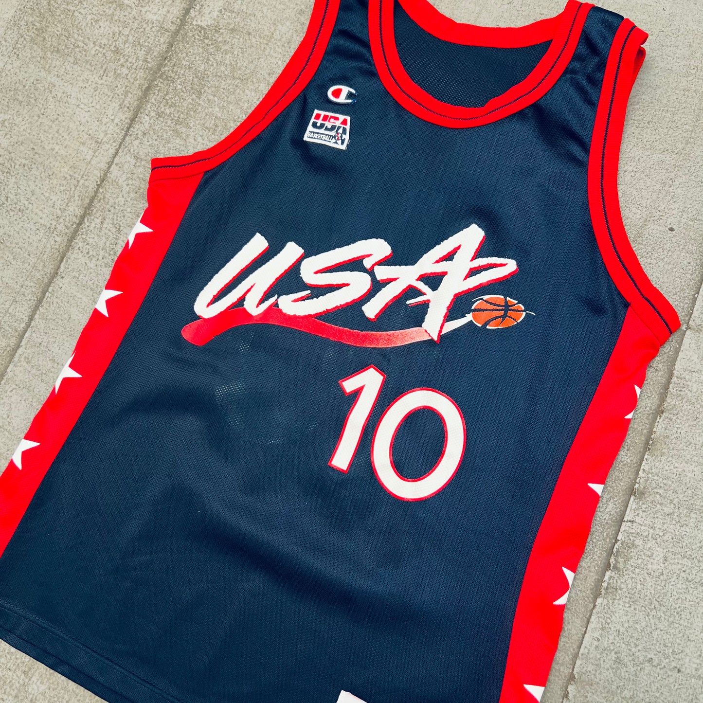 Team USA: Reggie Miller 1996 Champion Jersey (M)