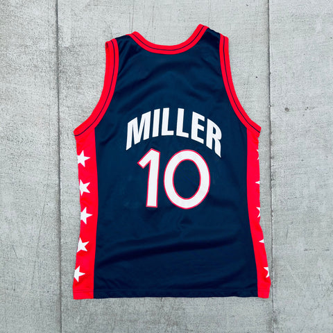 Team USA Reggie Miller 1996 Champion Jersey M National