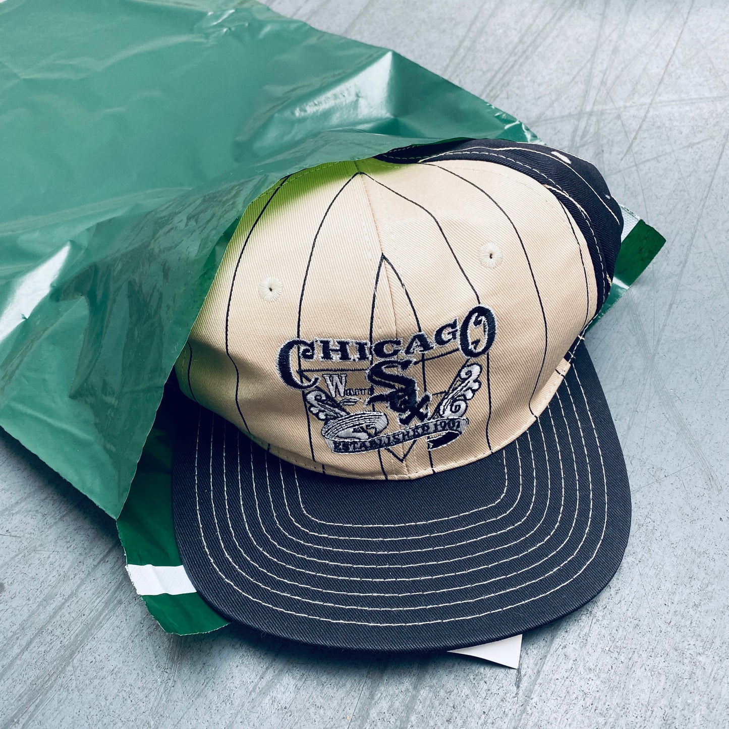 Chicago White Sox: 1990's DEADSTOCK Campri Snapback - BNWT!