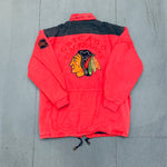 Chicago Blackhawks: 1990's DEADSTOCK Campri Fullzip Coach's Jacket (XL)