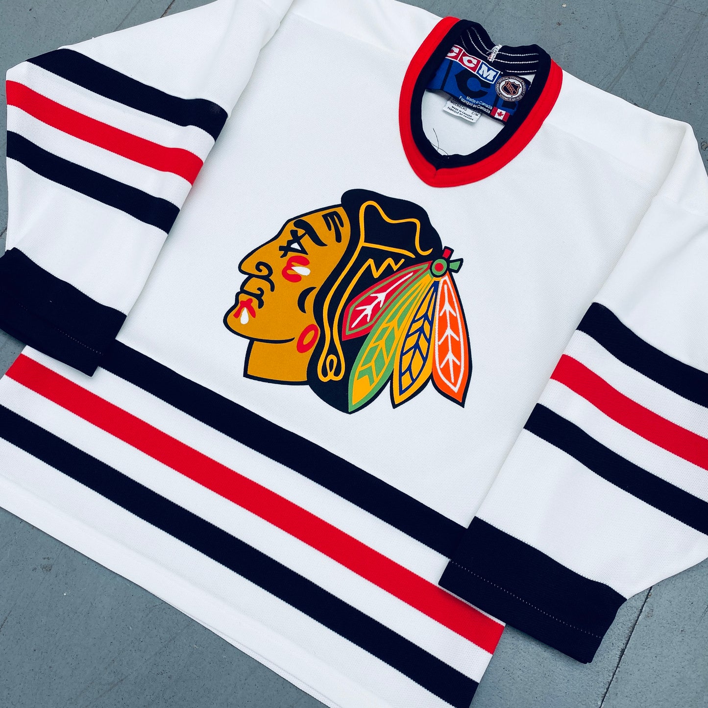 Chicago Blackhawks: 1990's CCM Jersey (S)