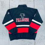 Atlanta Falcons: 1990's Apex One 1/4 Zip Breakaway Proline Jacket (XL)