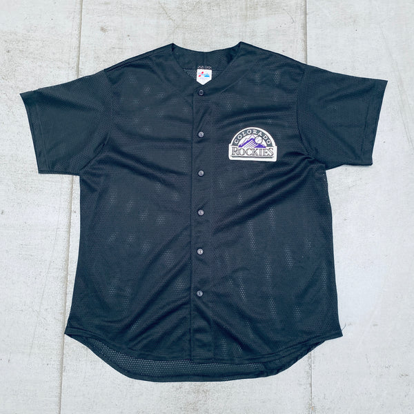 Colorado Rockies: 1990's Black Majestic Batting Practice Jersey (XL) –  National Vintage League Ltd.