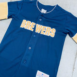 Milwaukee Brewers: Ryan Braun Navy Blue MLB Apparel Fan Jersey (XS)