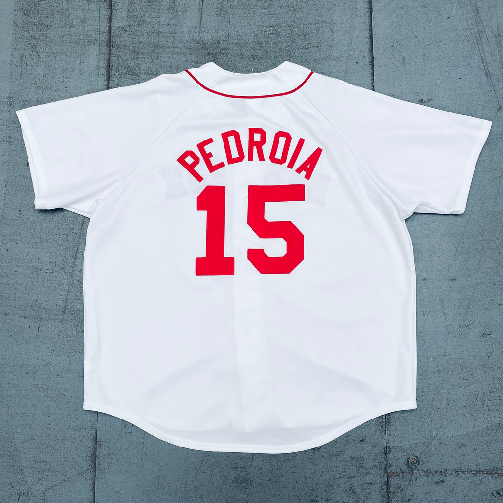 Dustin Pedroia Boston Red Sox Black Fashion stitched MLB jersey