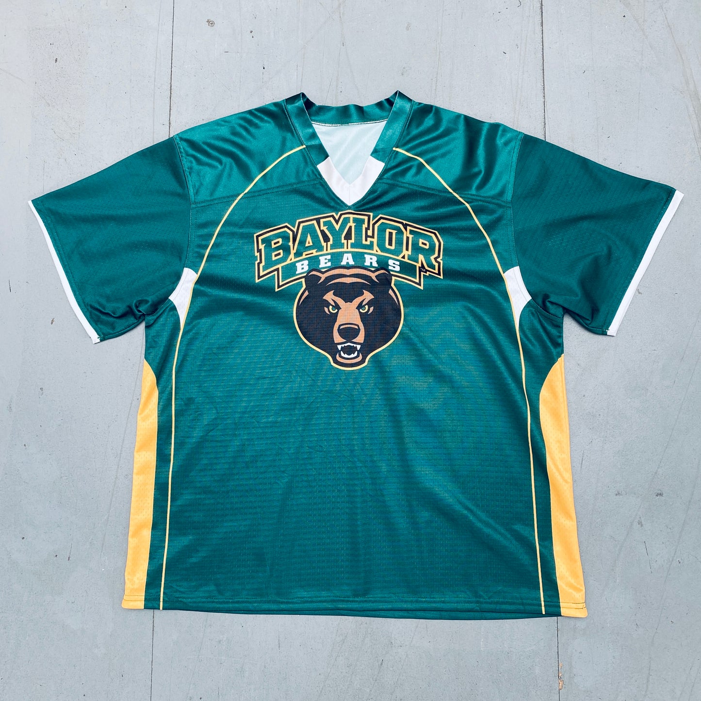 Baylor Bears: Graphic Spellout Fan Jersey (L/XL)