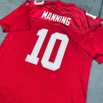 New York Giants: Eli Manning 2008/09 Red Alternate (XL)