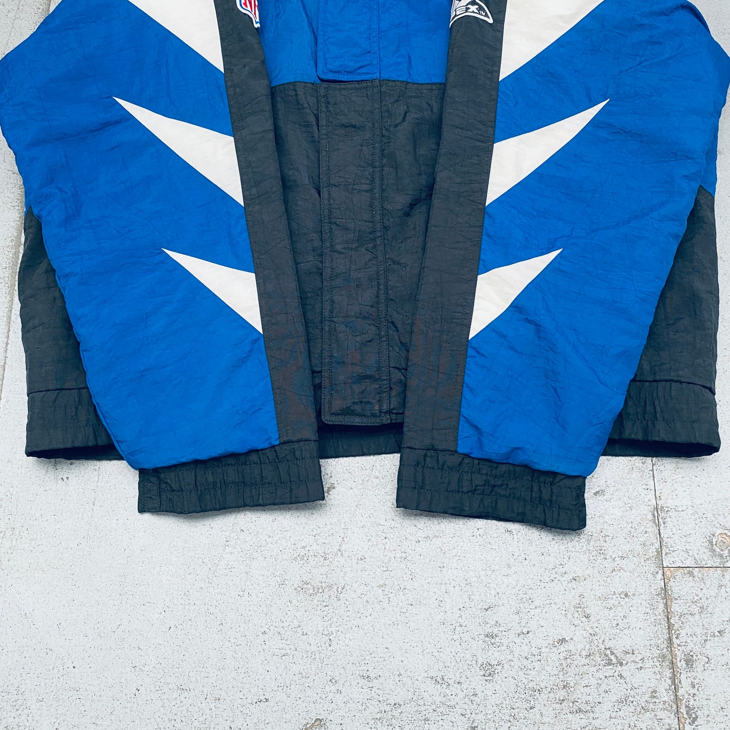 Dallas Cowboys: 1990's Apex One Sharktooth Fullzip Proline Jacket (L)