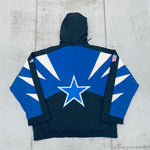 Dallas Cowboys: 1990's Apex One Sharktooth Fullzip Proline Jacket (L)